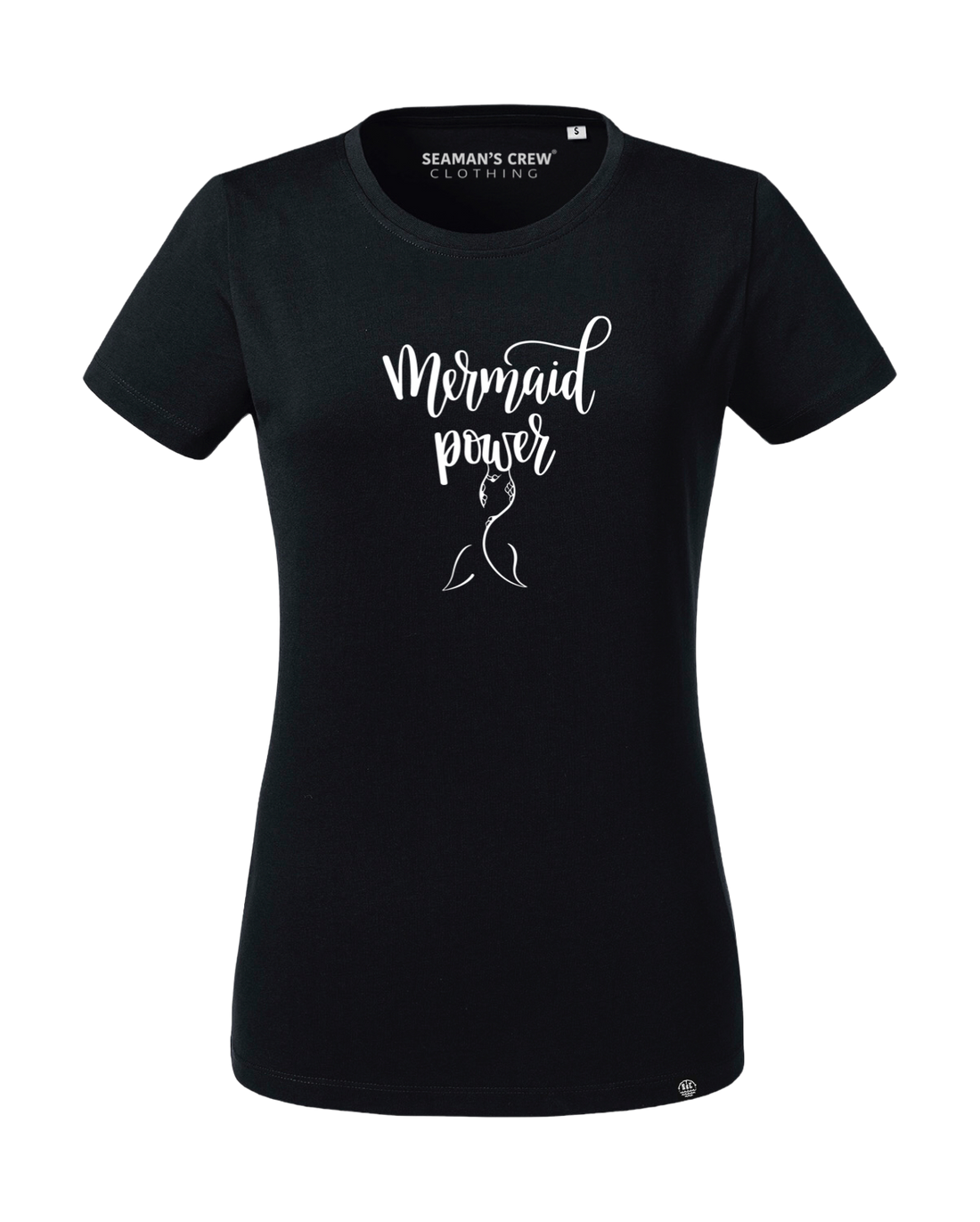 Mermaid power PURE ORGANIC t-shirt woman - Seaman&